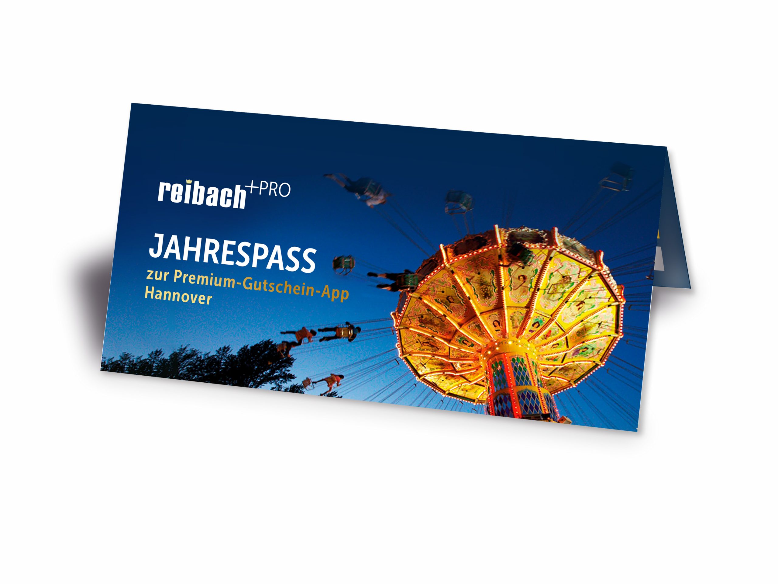 reibach+ Pro - App-Jahrespass - Geschenkkarte (per Post)